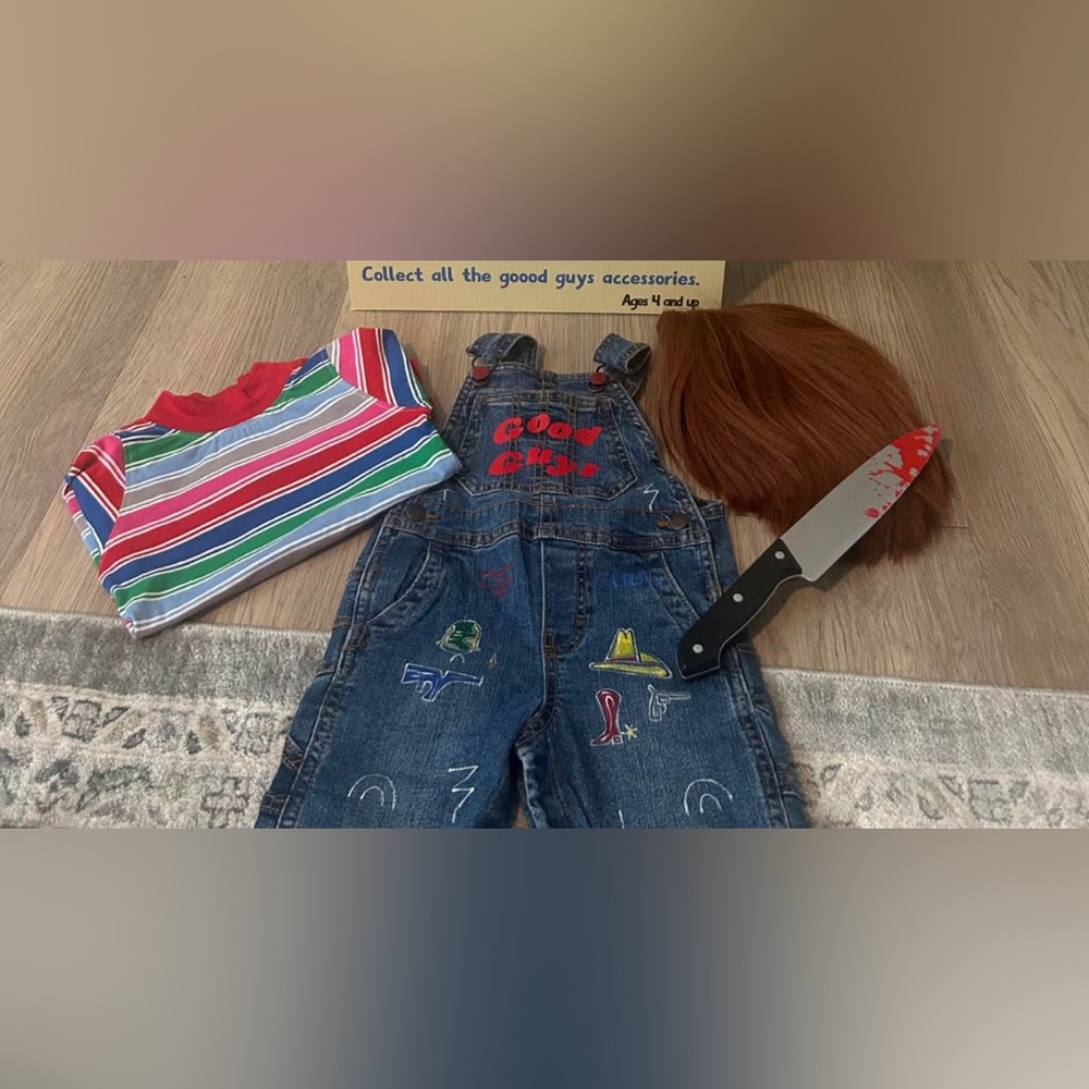 baby chucky halloween costume 12-18 months